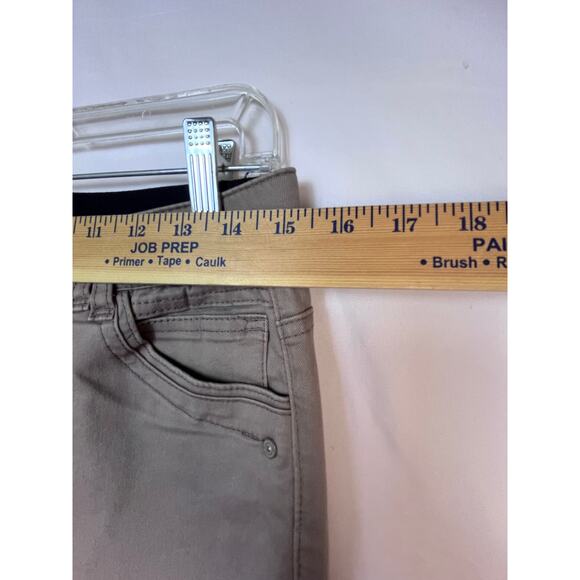 Democracy Women's Size 6 Tan AB Technology Skinny Y2K Skater Jeans - Picture 4 of 9